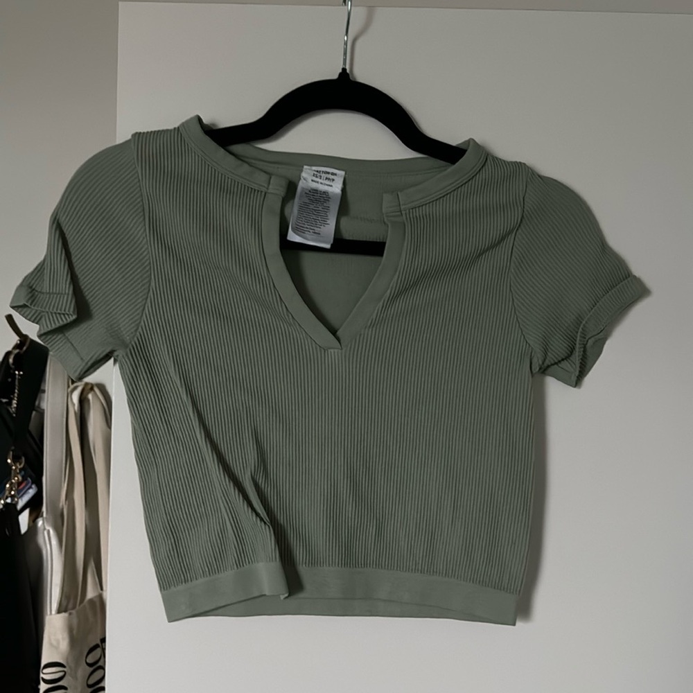 green cotton on top